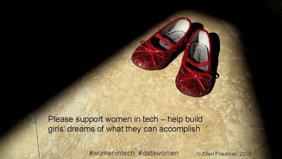 Please support women in tech – help build girls’ dreams of what they can