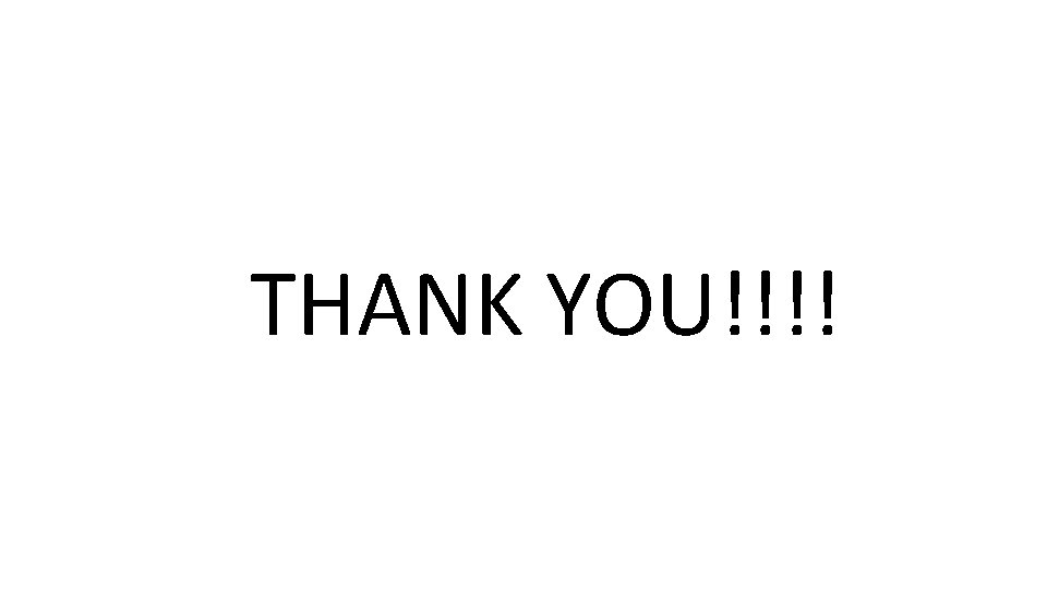 THANK YOU!!!! 