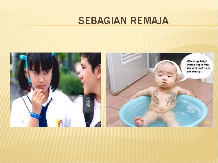 SEBAGIAN REMAJA 