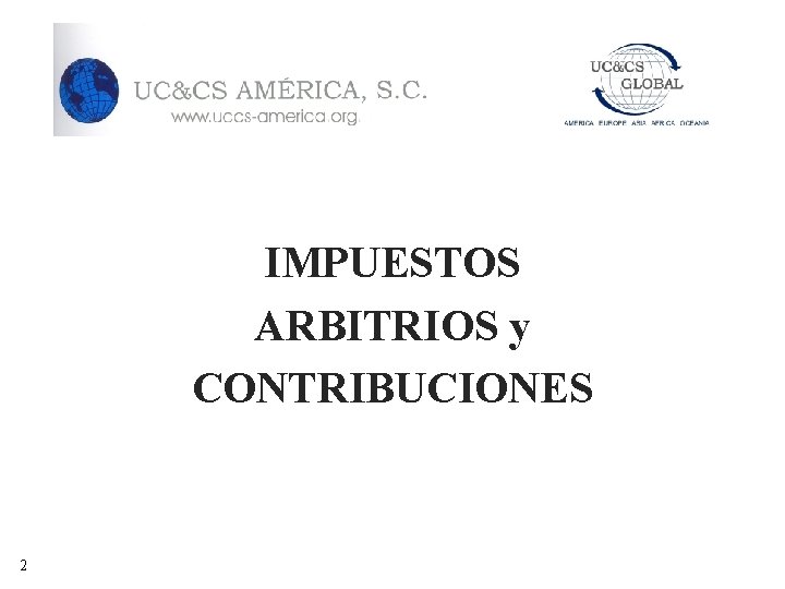 IMPUESTOS ARBITRIOS y CONTRIBUCIONES 2 