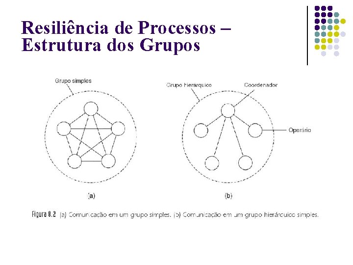 Resiliência de Processos – Estrutura dos Grupos 