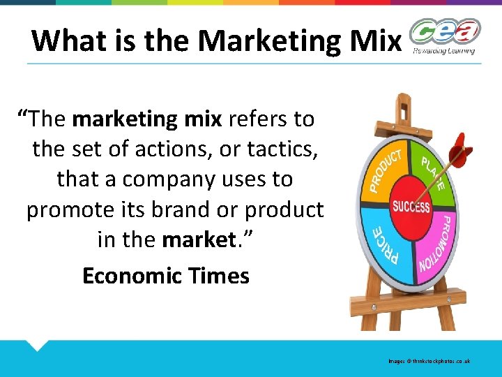 What is the Marketing Mix “The marketing mix refers to the set of actions,