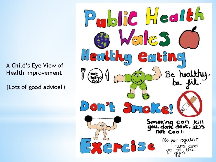 A Child’s Eye View of Health Improvement (Lots of good advice!) 