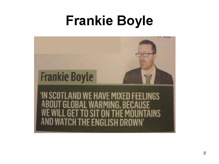 Frankie Boyle 8 