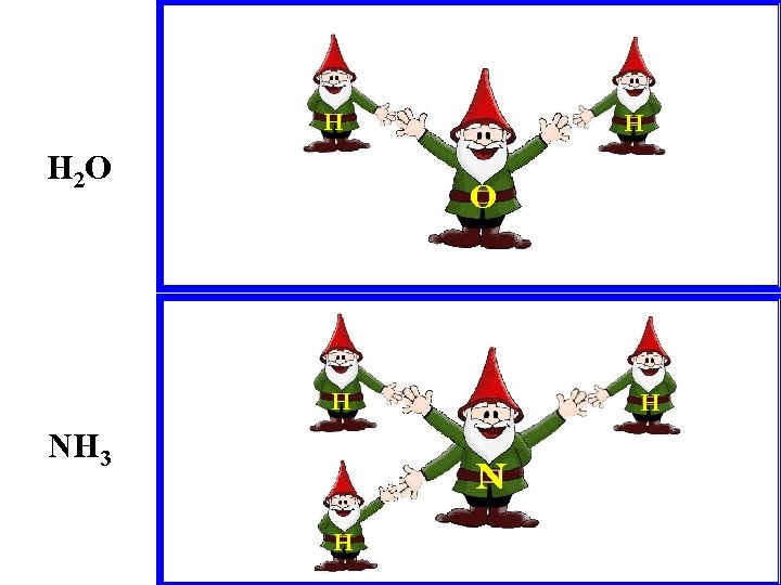 H H 2 O H NH 3 H N H 