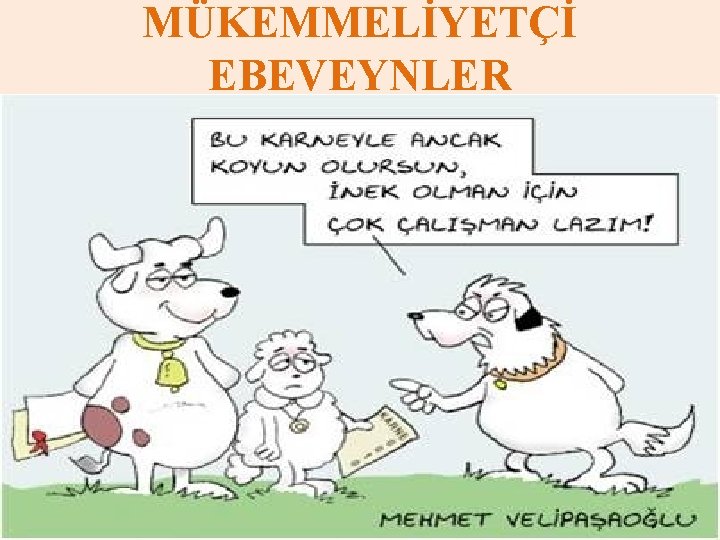 MÜKEMMELİYETÇİ EBEVEYNLER 