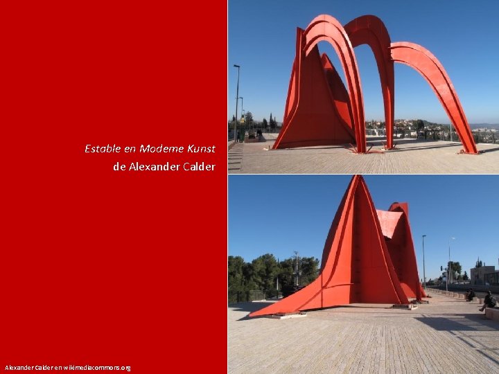 Estable en Modeme Kunst de Alexander Calder en wikimediacommons. org 