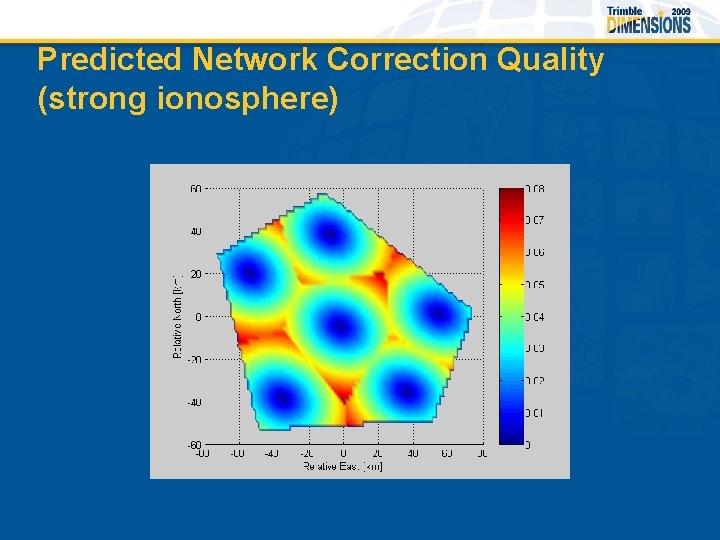 Predicted Network Correction Quality (strong ionosphere) 