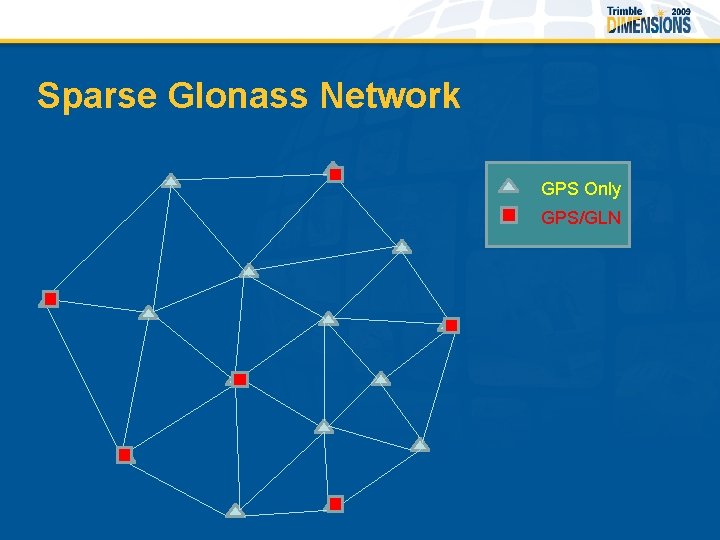 Sparse Glonass Network GPS Only GPS/GLN 