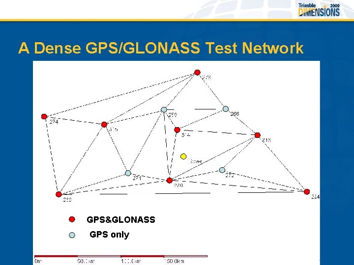 A Dense GPS/GLONASS Test Network GPS&GLONASS GPS only 