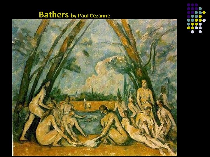 Bathers by Paul Cezanne 