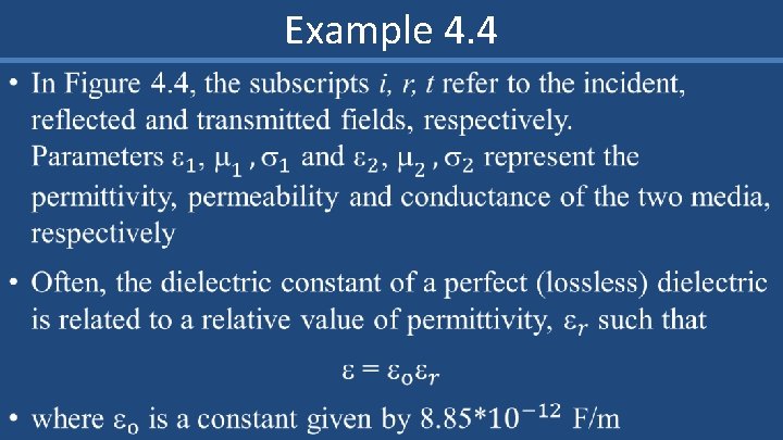 Example 4. 4 