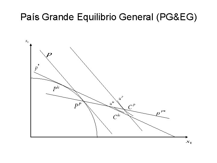 País Grande Equilibrio General (PG&EG) 