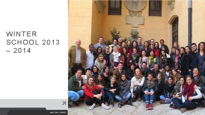 WINTER SCHOOL 2013 – 2014 5 