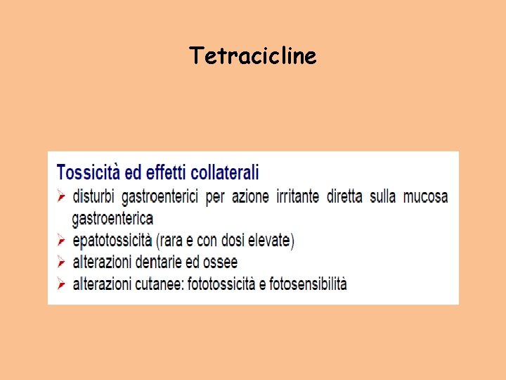 Tetracicline 