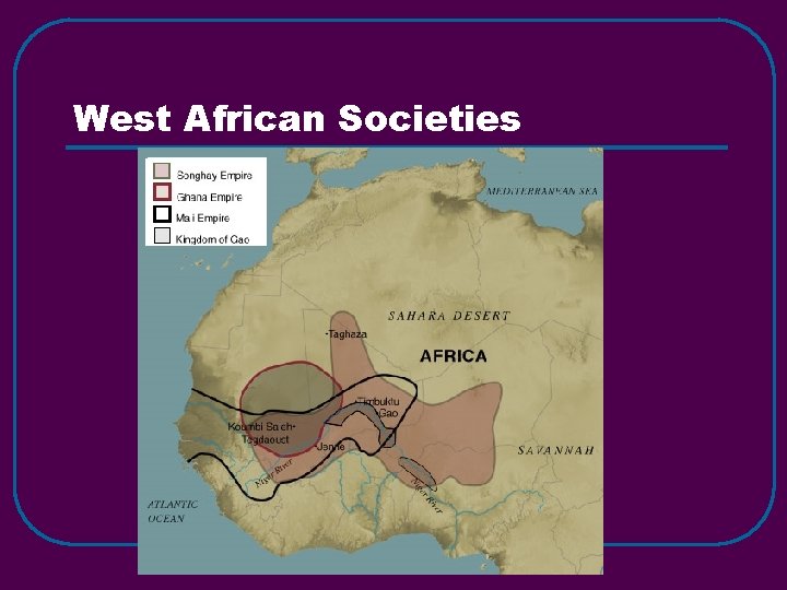 West African Societies 
