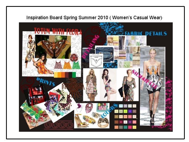 Inspiration Board Spring Summer 2010 ( Women’s Casual Wear) 