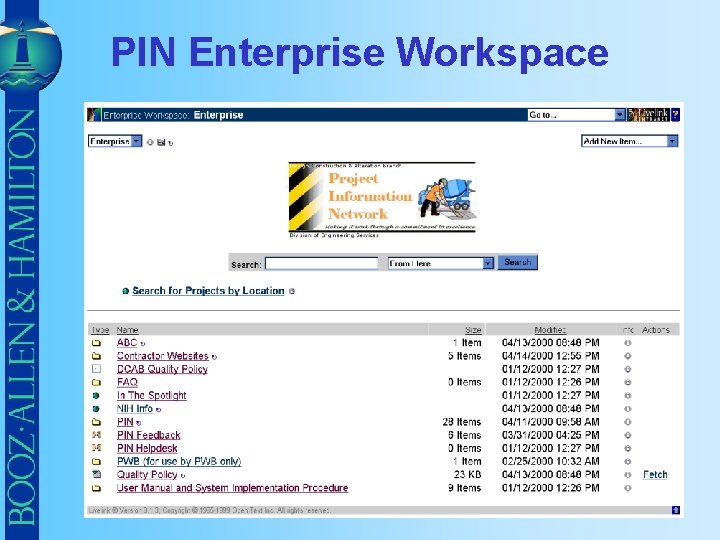PIN Enterprise Workspace 