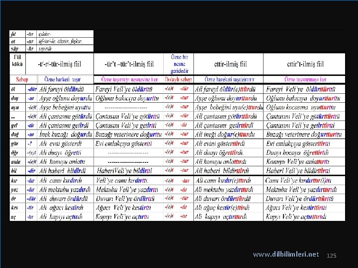 www. dilbilimleri. net 125 