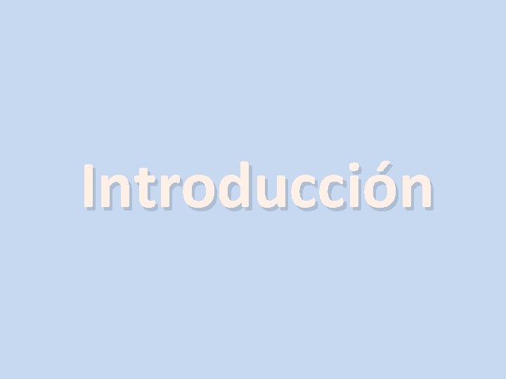 Introducción 