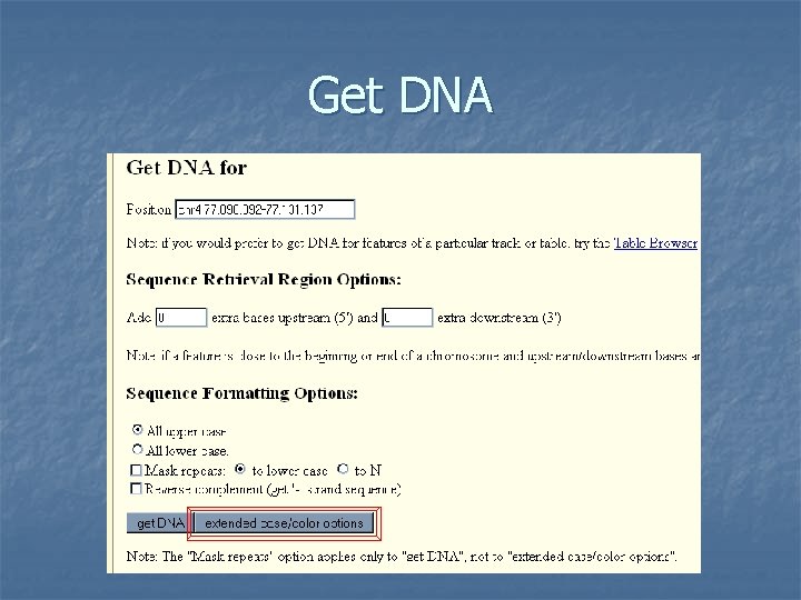 Get DNA 