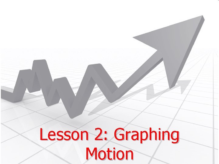 Lesson 2: Graphing Motion 