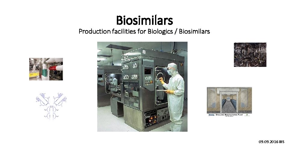 Biosimilars Production facilities for Biologics / Biosimilars 09. 2016 IHS 