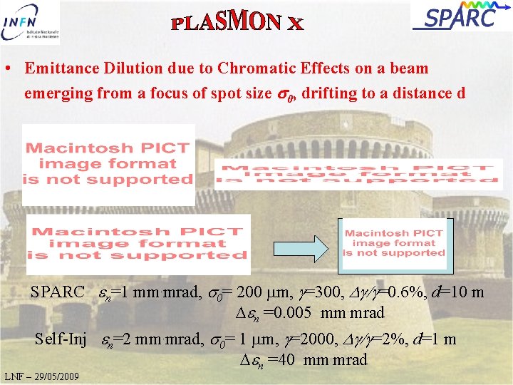  • Emittance Dilution due to Chromatic Effects on a beam emerging from a