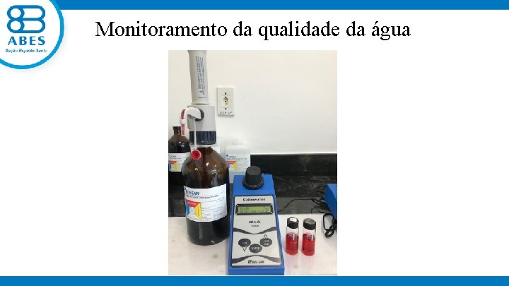 Monitoramento da qualidade da água 