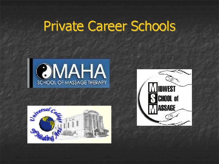 Private Career Schools 