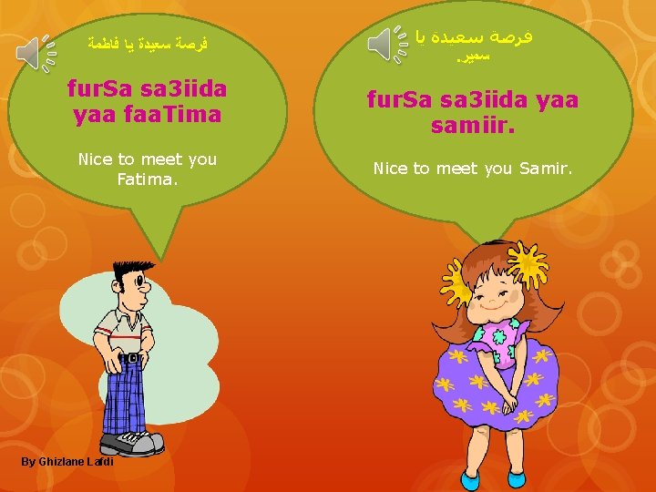  ﻓﺮﺻﺔ ﺳﻌﻴﺪﺓ ﻳﺎ ﻓﺎﻃﻤﺔ fur. Sa sa 3 iida yaa faa. Tima Nice