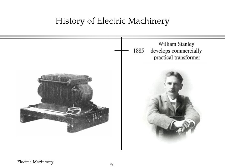 History of Electric Machinery 17 
