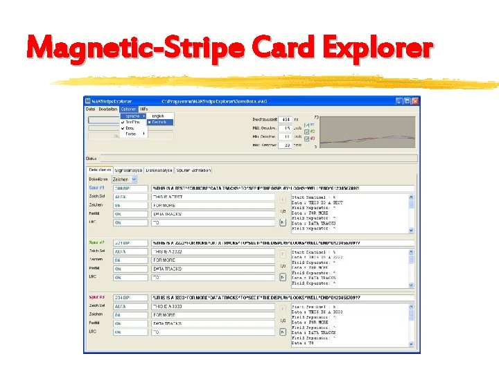 Magnetic-Stripe Card Explorer 