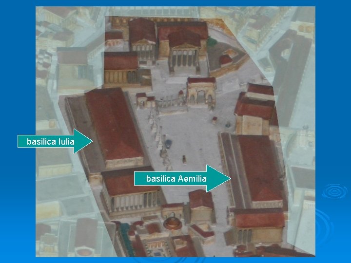 basilica Iulia basilica Aemilia 