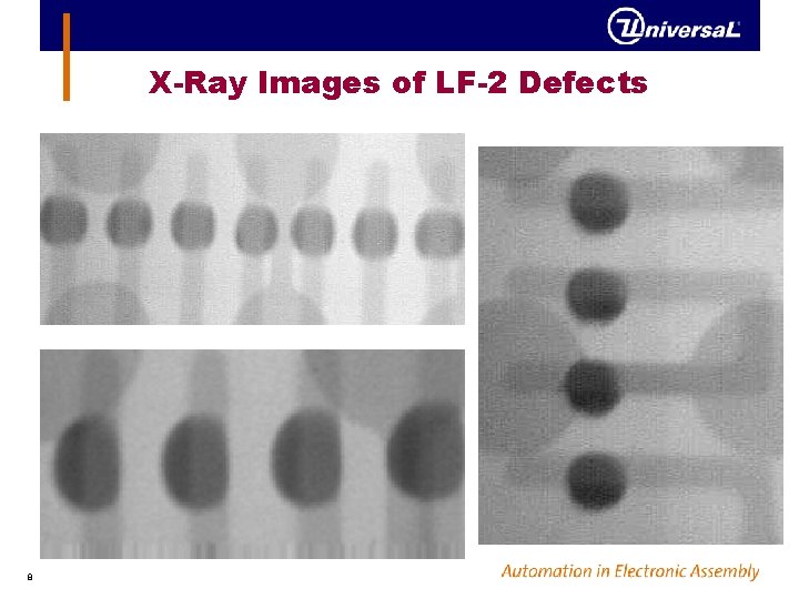 X-Ray Images of LF-2 Defects 8 