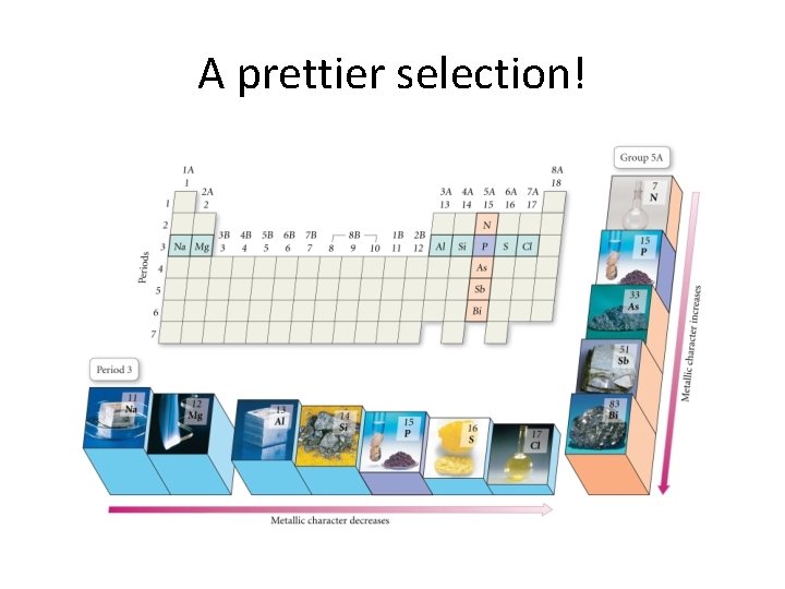 A prettier selection! 