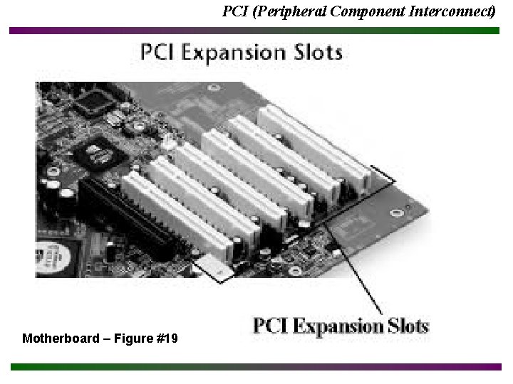 PCI (Peripheral Component Interconnect) Motherboard – Figure #19 PCI (Peripheral Component Interconnect) Motherboard – Figure #19