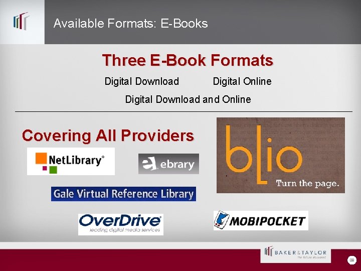 Available Formats: E-Books Three E-Book Formats Digital Download Digital Online Digital Download and Online