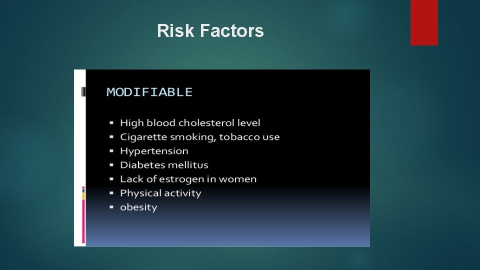 Risk Factors 