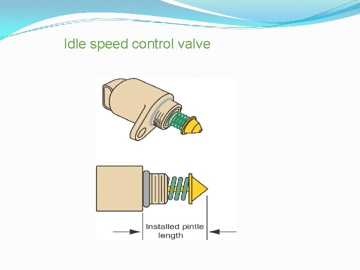 Idle speed control valve 