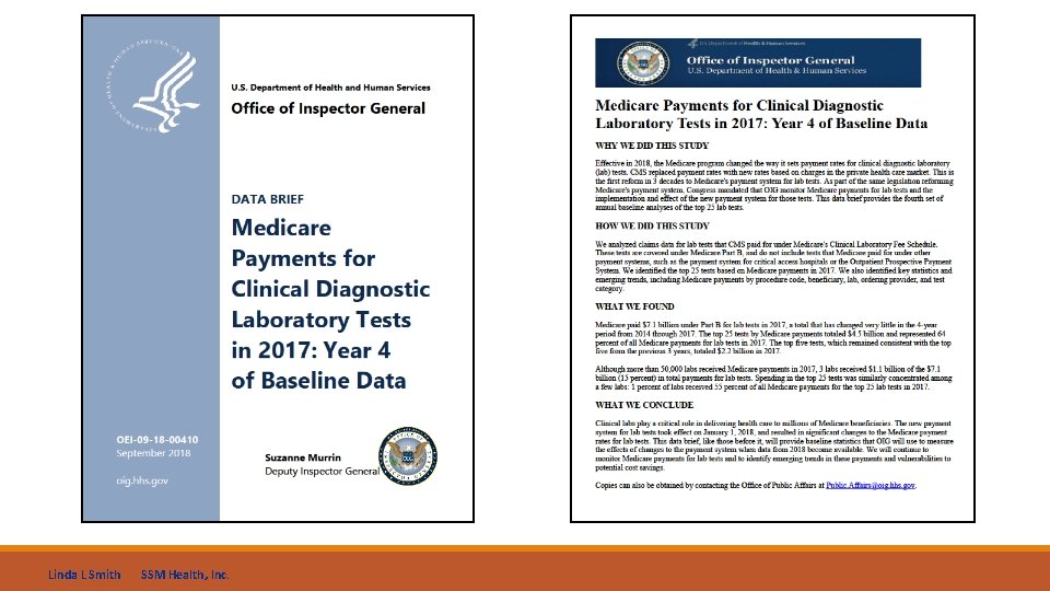 Linda L Smith SSM Health, Inc. 