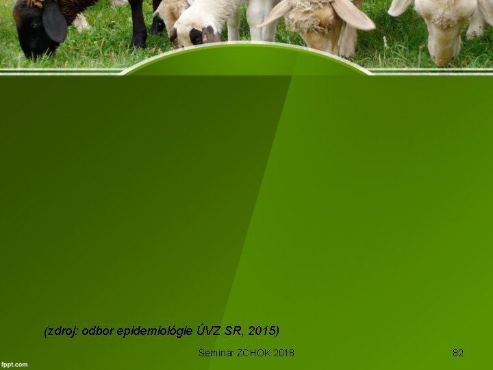 (zdroj: odbor epidemiológie ÚVZ SR, 2015) Seminár ZCHOK 2018 82 