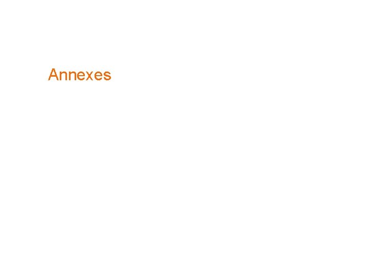 Annexes 