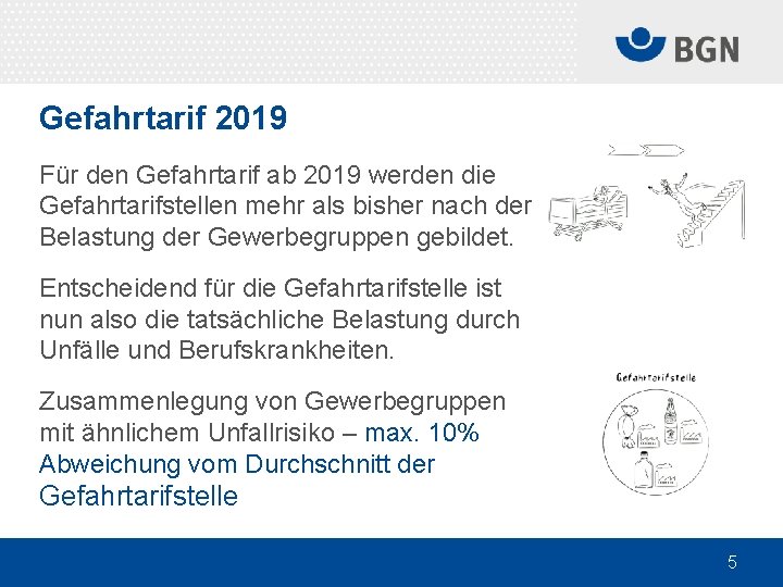 Gefahrtarif 2019 nderungen und Anpassungen Rckblick Der Gefahrtarif