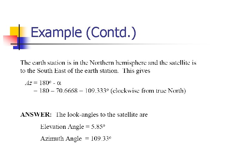 Example (Contd. ) 