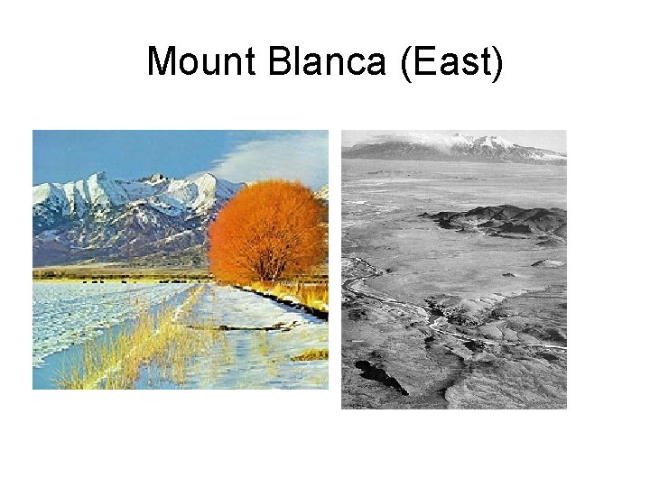 Mount Blanca (East) 