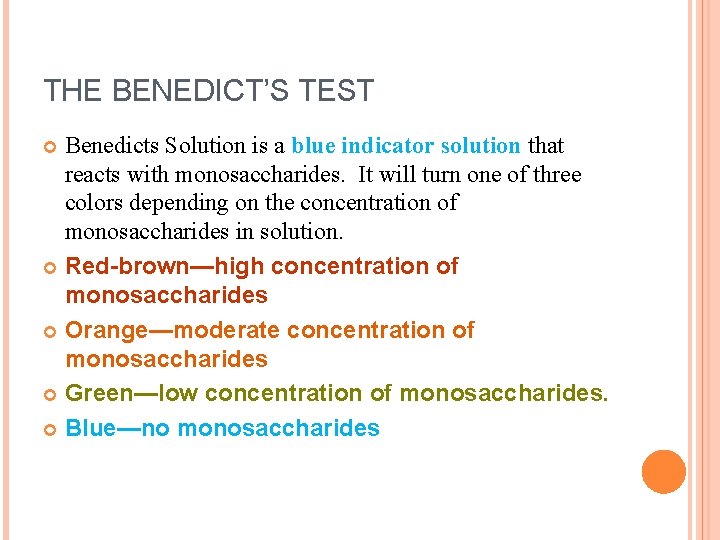CHEMICAL ASPECTS OF LIFE LAB 4 Prelab Discussion