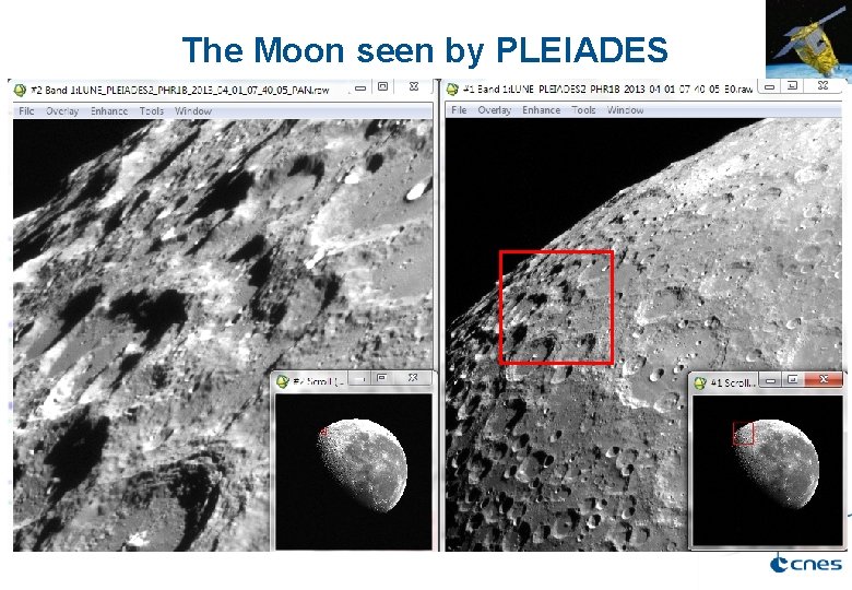 The Moon seen by PLEIADES 