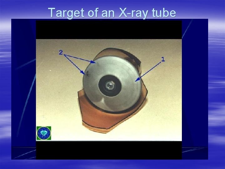 Target of an X-ray tube 