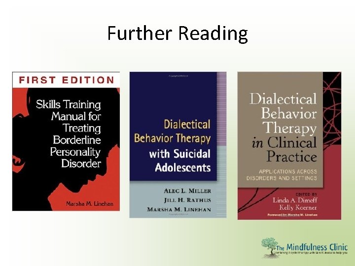 Further Reading 